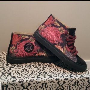 Michel Letizia converse high top style shoes